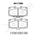 Intima RS Front Brake Pads