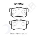 Intima SR Rear Brake Pads