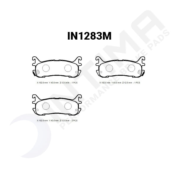 Intima SR Rear Brake Pads