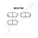 Intima SR Rear Brake Pads