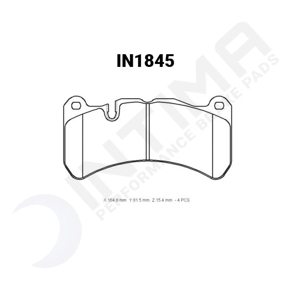 Intima SR Front Brake Pads