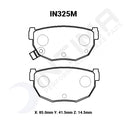 Intima SR Rear Brake Pads