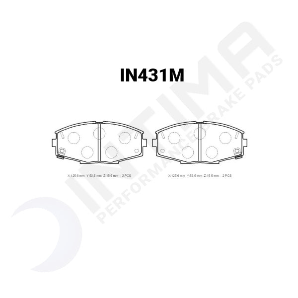 Intima SR Front Brake Pads