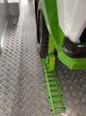 Adjustable E-Chocks with Short Wheel Chock Straps (1.8m)