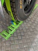 Adjustable E-Chocks with Long E-Track Straps (3.65m)