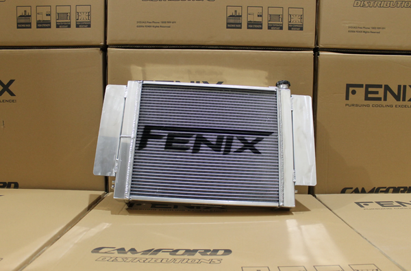 MAZDA RX7 Series 1-2-3 Full Alloy Performance Radiator (W/ Heater Outlet).