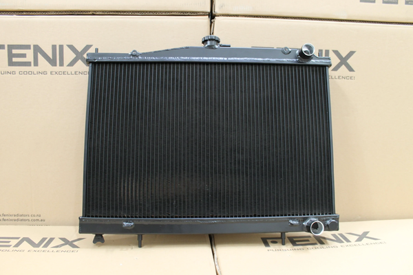 Nissan C34 Stagea RB25 RB26 Full Alloy Performance Radiator & Fan Shroud Kit