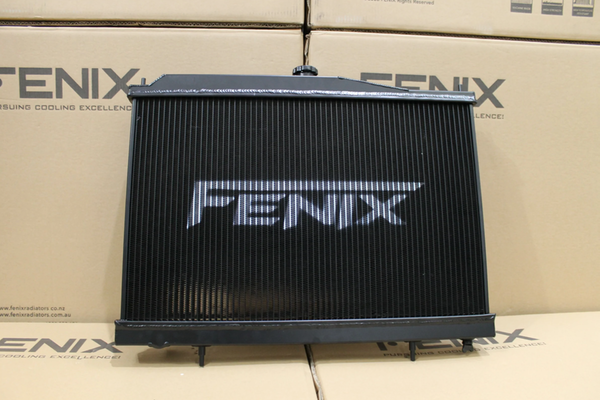 Nissan C34 Stagea RB25 RB26 Full Alloy Performance Radiator & Fan Shroud Kit