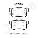 Intima SS Rear Brake Pads