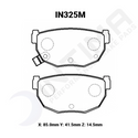 Intima SS Rear Brake Pads