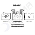 Intima SR Front Brake Pads