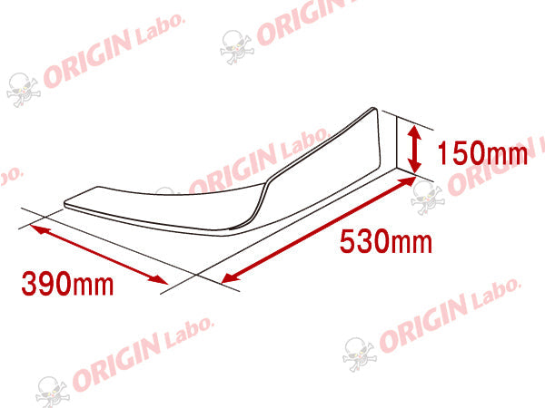 Origin Labo Front Under Canards - Small