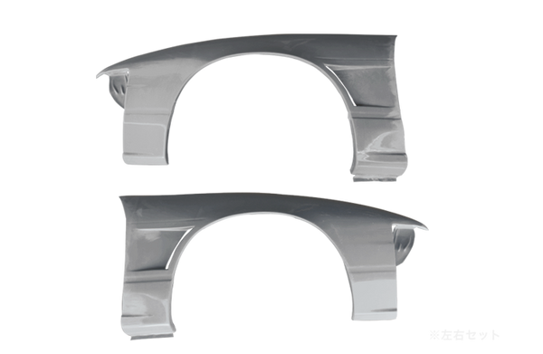 Origin Labo Nissan 180SX 20mm Front Fenders (Single Duct)