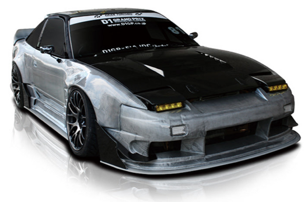 Origin Labo Nissan 180sx Fujin - Underpanel + Canards